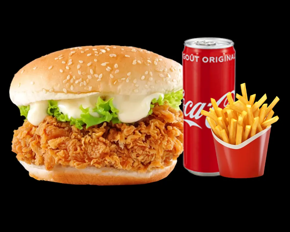 🐔MENU CHICKEN BURGER🍗